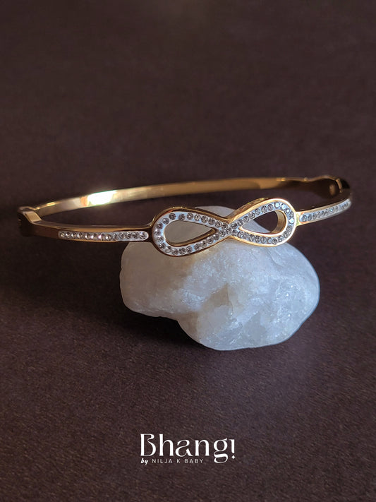 Infinity Love Bangle