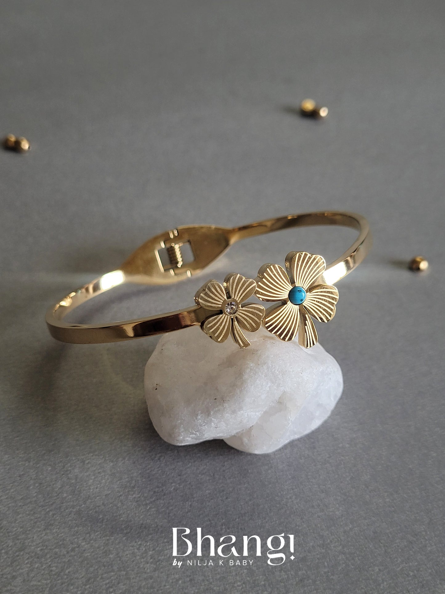 Lucky Clover Bangle