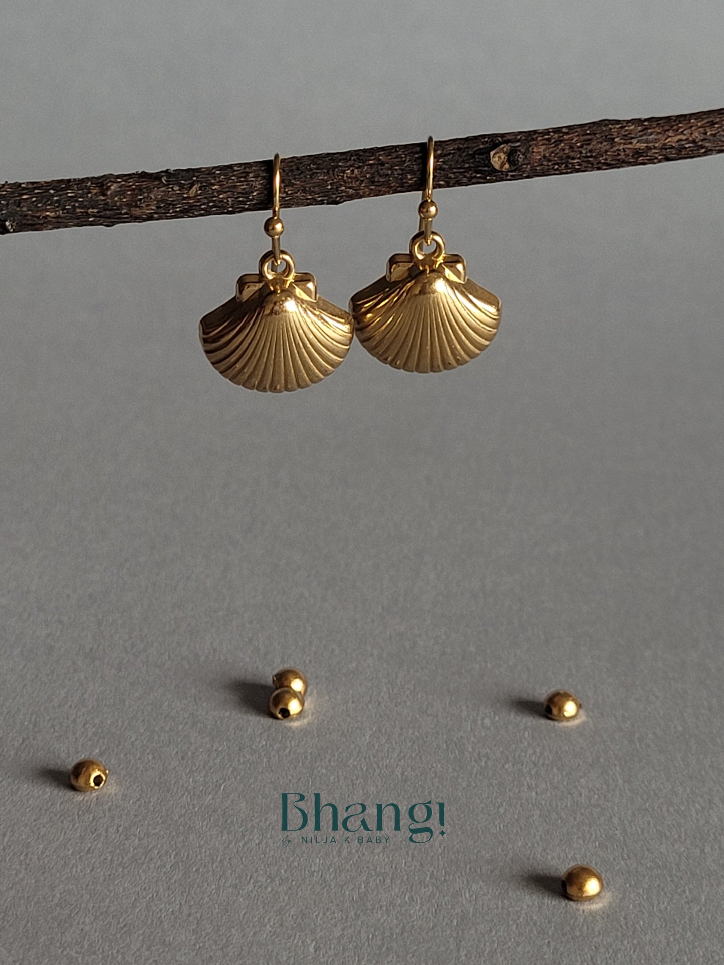 Shell Drop Earrings