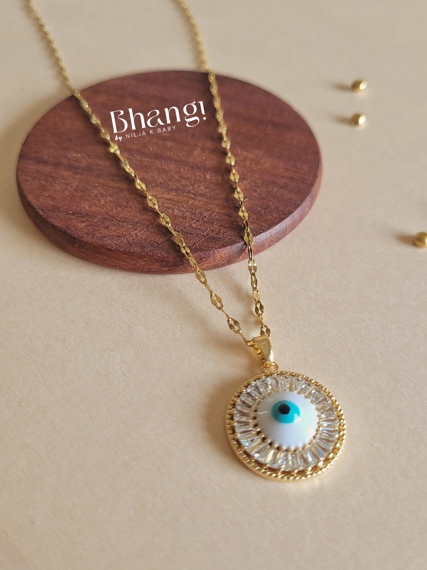 Evil Eye Statement Necklace